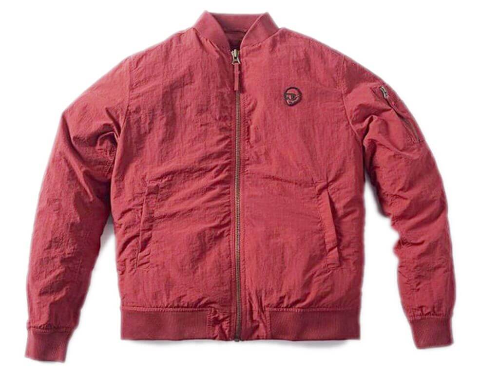 Photo produit veste rouge clair de marque Royal Enfield.